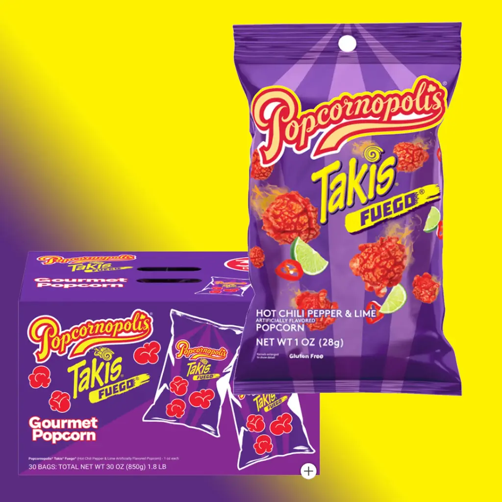 Takis Fuego Popcornopolis Gourmet Popcorn 28g 1piece
