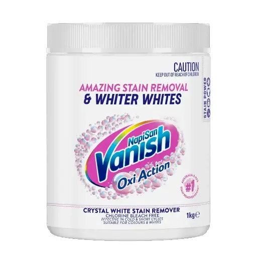 Vanish Oxi Action White Powder Stain Remover 1kg