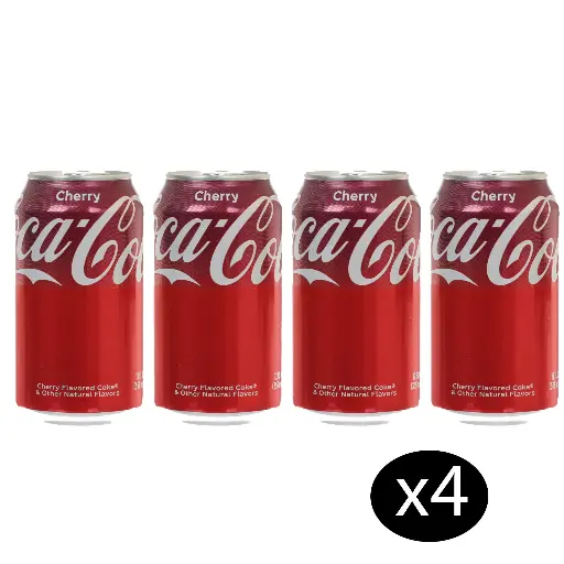 Cocacola Cherry Flavored 4pcs x 355ml