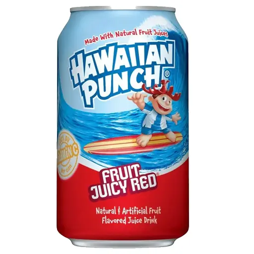 Hawaiian Punch Fruit Juicy Red, 12oz Can