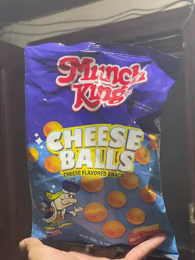 Munch King Cheese Balls 85g
