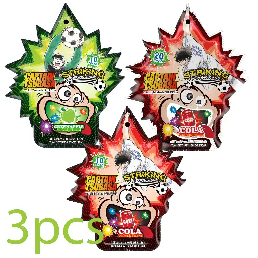 Striking Captain Tsubasa Popping Candy 3pcs (copy)