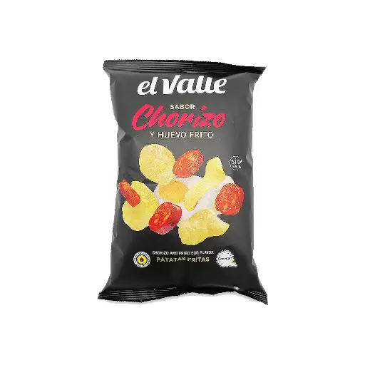 El Valle Chorizo & Fried Egg Potato Chips 130g
